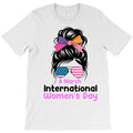 Celebrate Womens Day With A Stylish Bun Bow T-Shirt