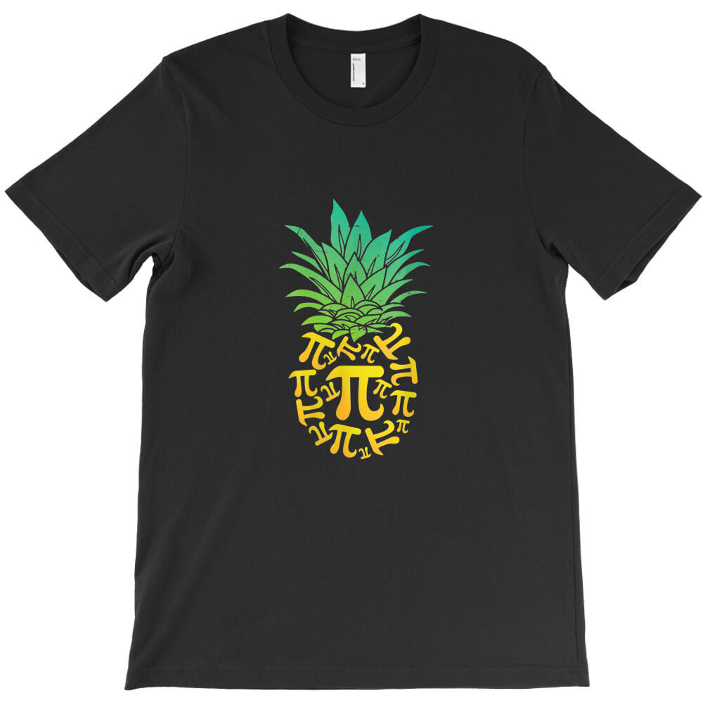 Funny Pineapple 3,14 Pi Number Symbol Math T-Shirt