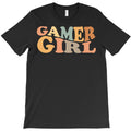 image title gamer girl typography art T-Shirt