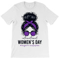 Messy Bun Girl Inspires Inclusion T-Shirt