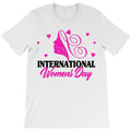 Sparkling Womens Day 2025 Silhouette T-Shirt