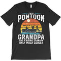 cool pontoon grandpa graphic T-Shirt