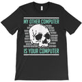 name hacker humor skull T-Shirt