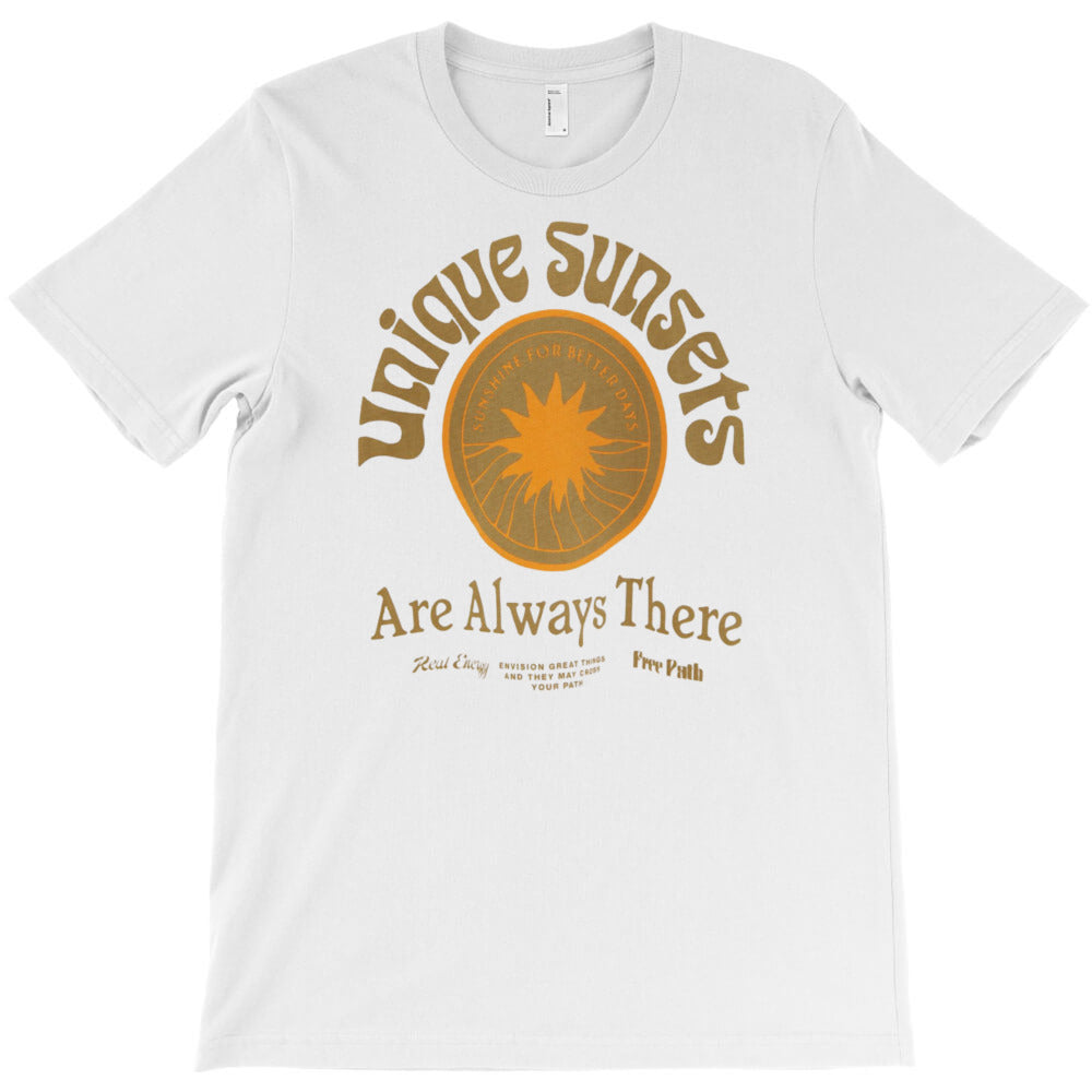 unique sunsets are always there art T-Shirt