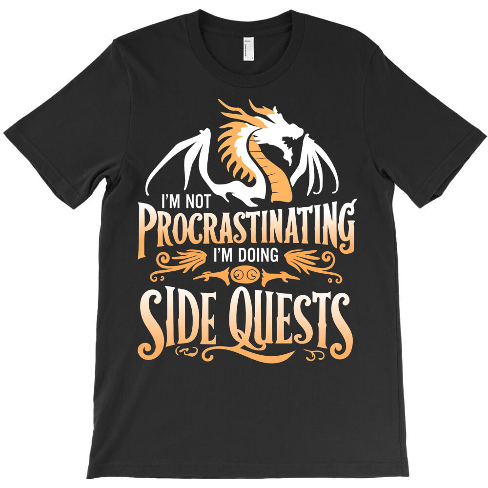 Elon Musk Im Not Procrastinating Just On Side Ques T-Shirt