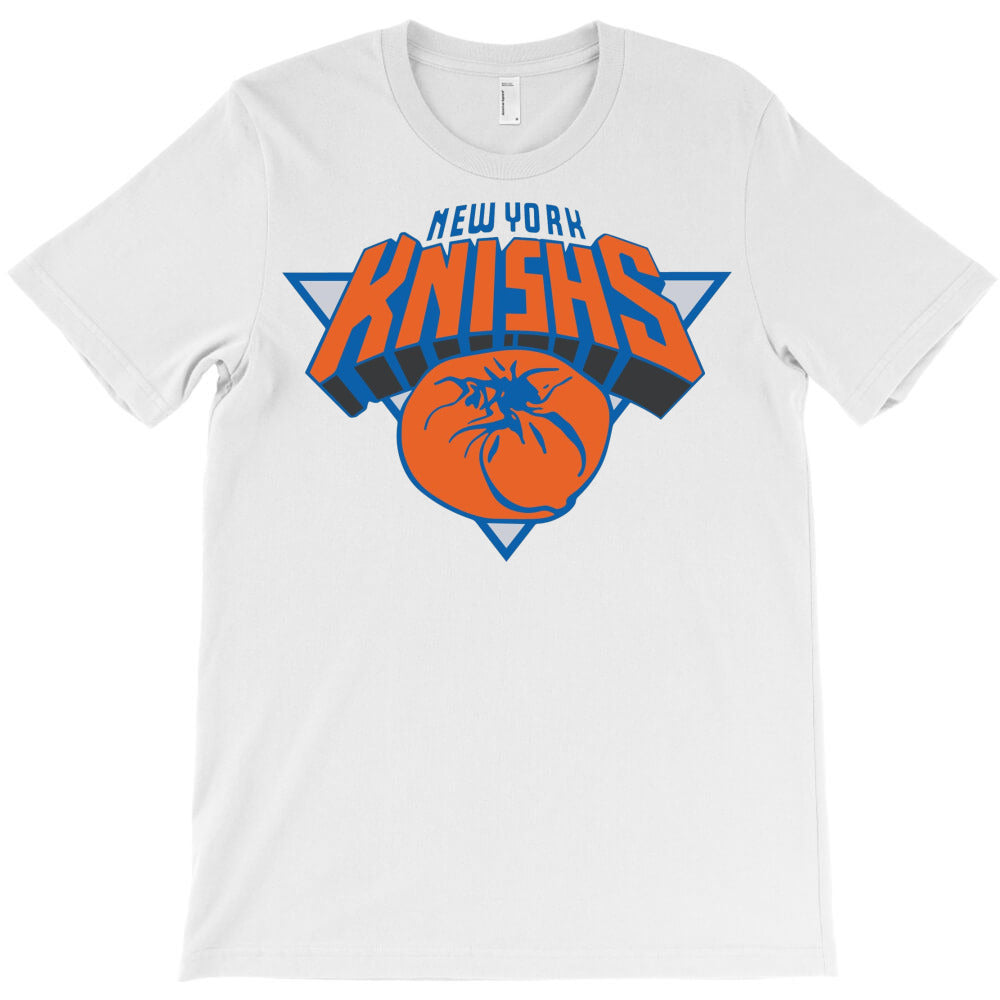 Knicks Knish Hilarious Nyc Basketball Parody T-Shirt