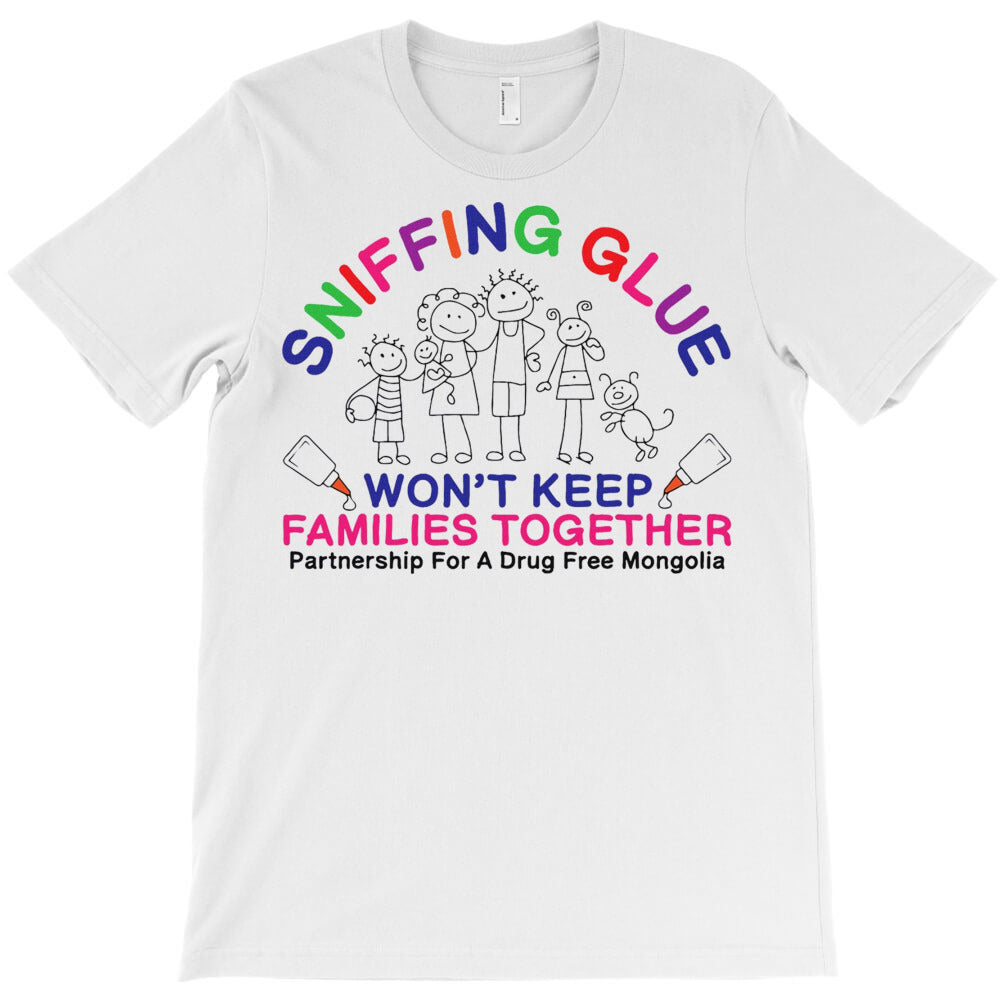 Drug Free Mongolia Humor Sarcastic Weird T-Shirt