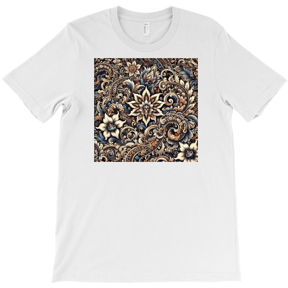 intricate floral pattern T-Shirt