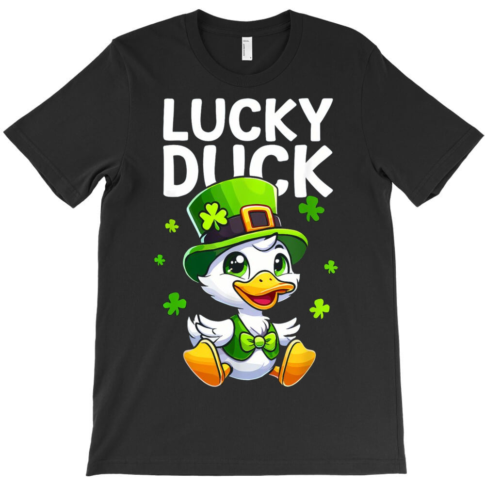 Lucky Duck Cute Duck St. PatrickS Day T-Shirt