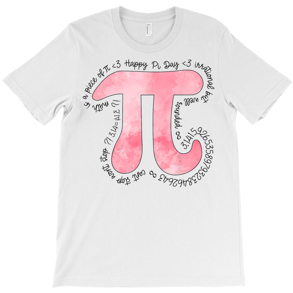 Pi Day Women Pi Day Math Teacher T-Shirt