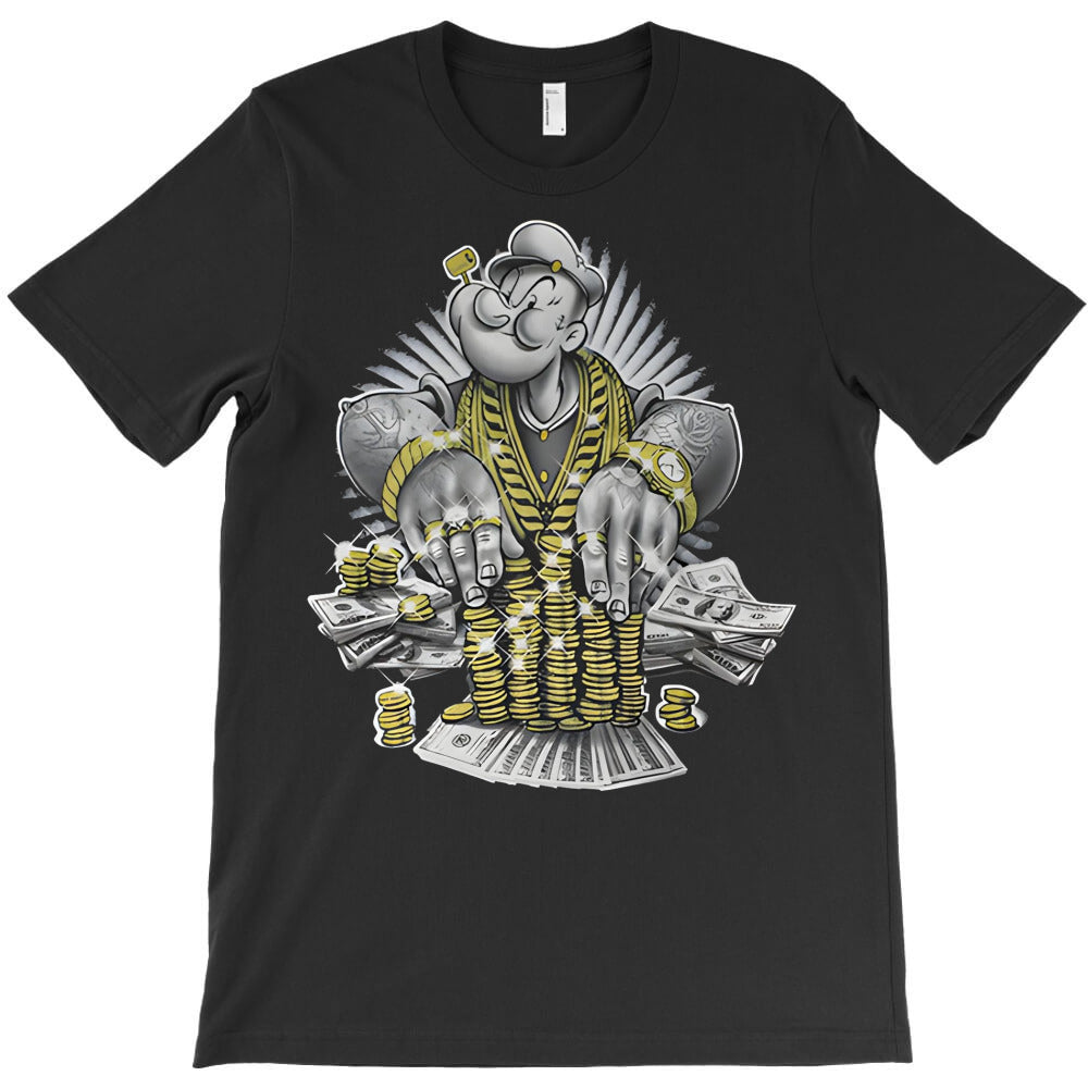 Popeye The Sailor Gangster T-Shirt