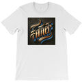 goldblue father typography art T-Shirt
