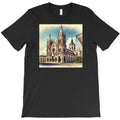 neogothic cathedral illustration T-Shirt