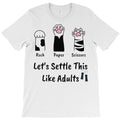 Cat Lover Rock Paper Scissors T-Shirt
