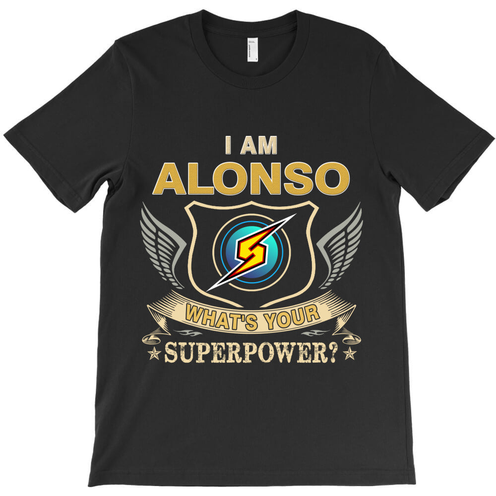 I Am Alonso Name T-Shirt
