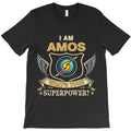 I Am Amos Name T-Shirt