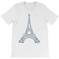 eiffel tower with diamonds the parisian french love sign t shirt T-Shirt