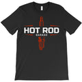 hot rod garage custom retro classic car spark plug t shirt T-Shirt