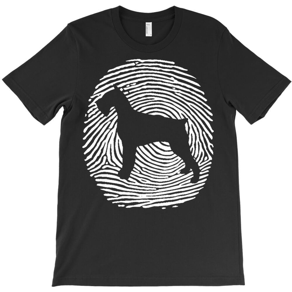 giant t shirt giant schnauzer d n a fingerprint i dog giant schnauzer T-Shirt