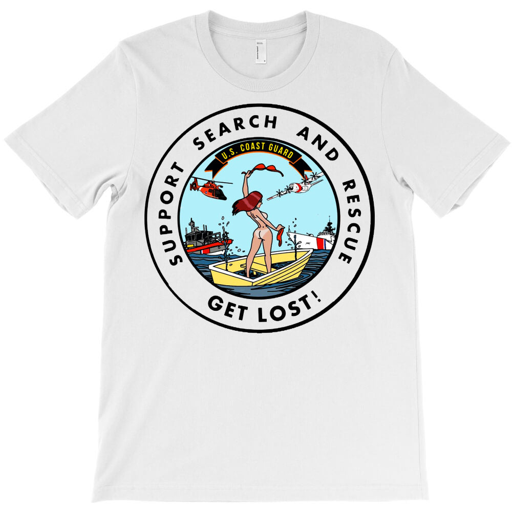 uscg support search and rescue T-Shirt