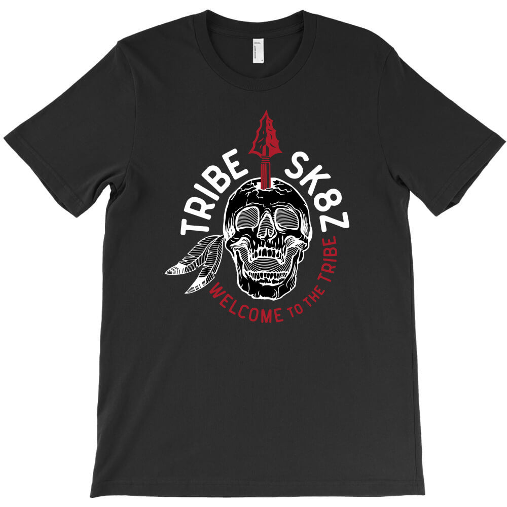 Tribe Sk8z Skull T-Shirt