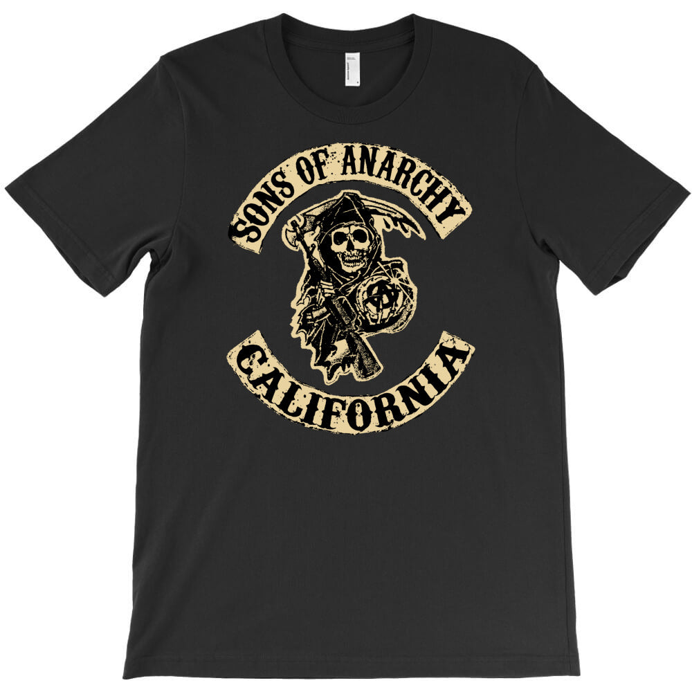 sons of anarchy california funny cartoon art T-Shirt