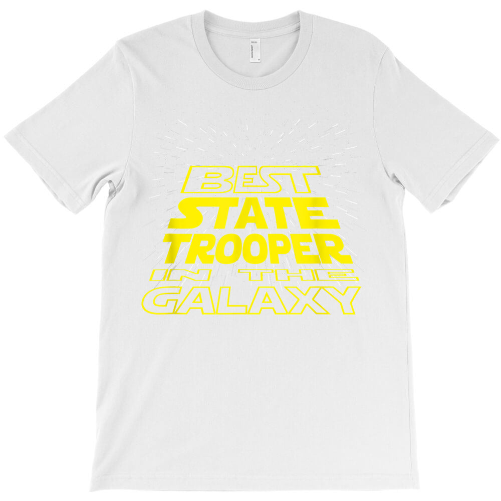 state trooper funny cool galaxy job t shirt T-Shirt
