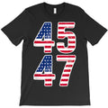 vintage 45 47 squared trump 2024 election gift men women T-Shirt