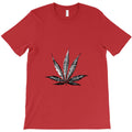 thc pot leaf ink stamp cannabis medical marijuana T-Shirt