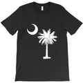 south carolina state flag palmetto tree crescent moon sc T-Shirt