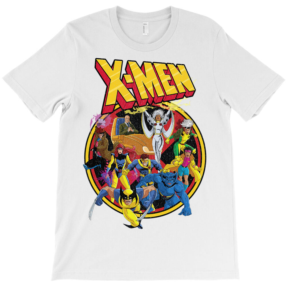 x m.e.n ani.ma.ted series retro 90s t shirt T-Shirt