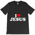 i love jesus heart T-Shirt