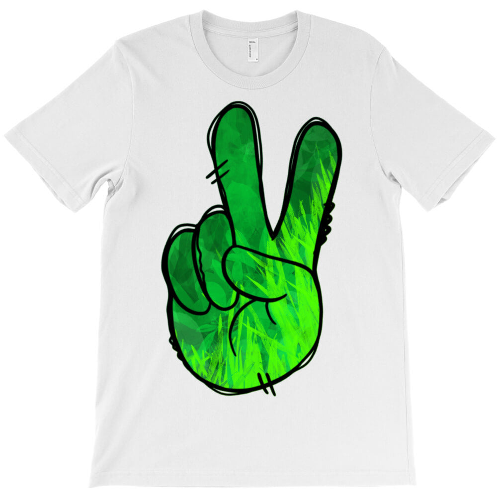 Green Peace Sign T-Shirt
