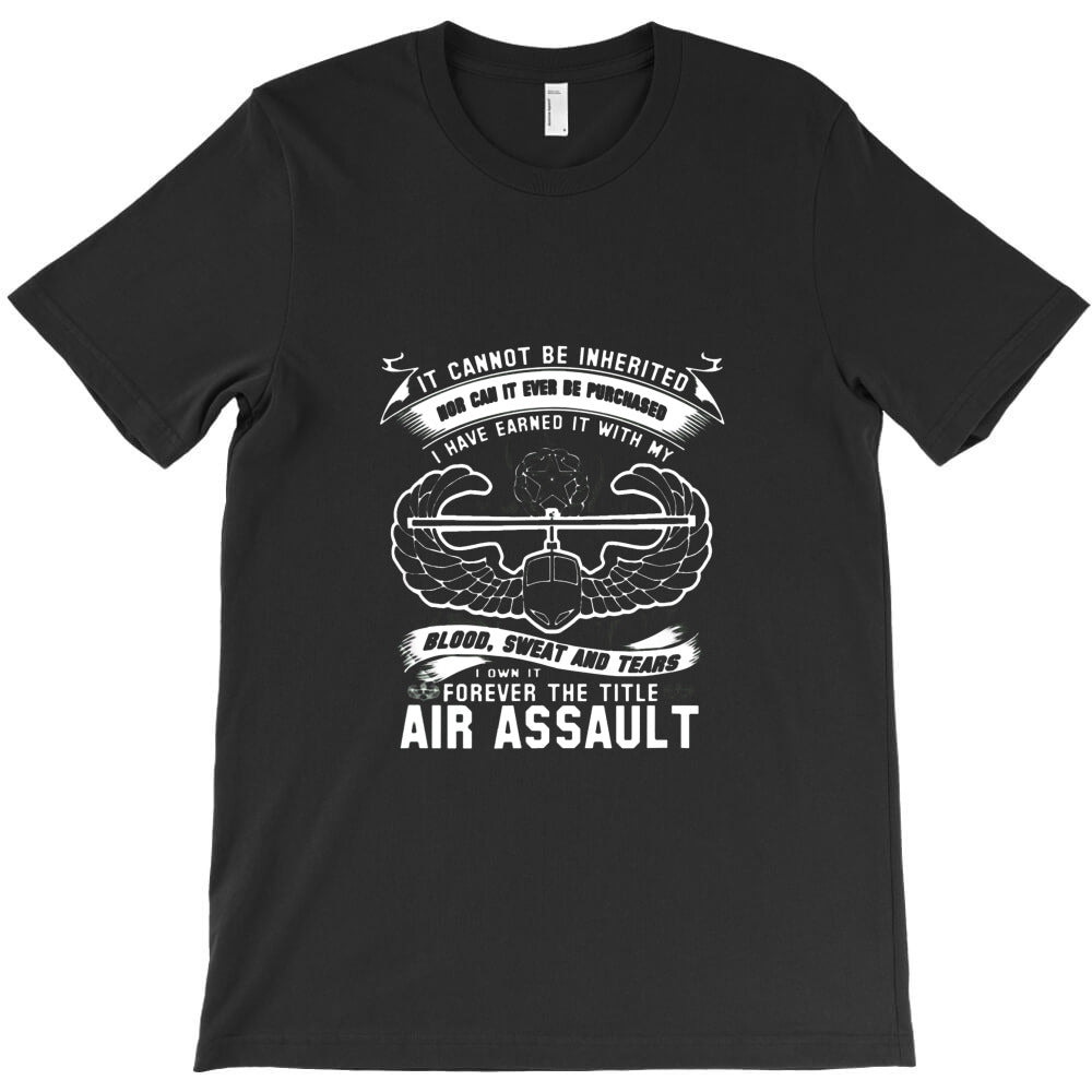 air assault title cannot be inherited earned T-Shirt