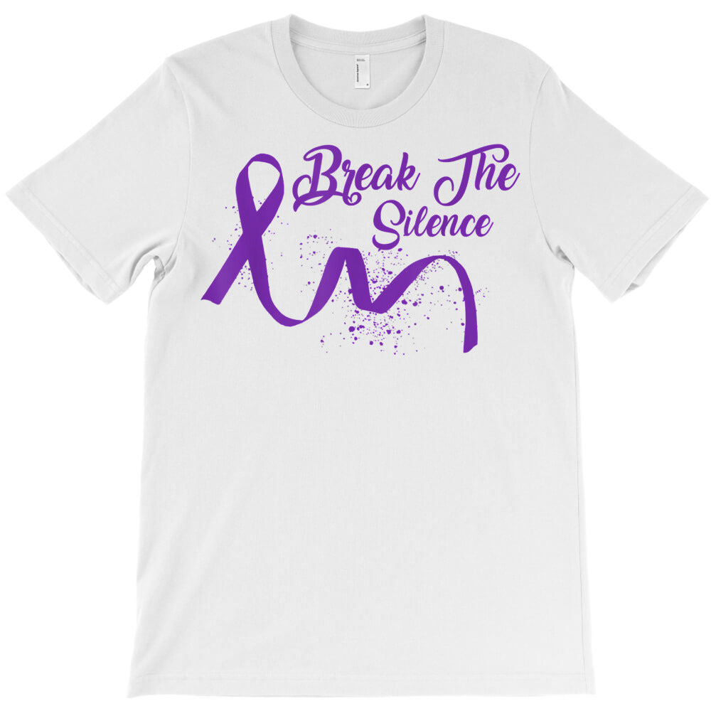 break the silence domestic violence awareness t shirt T-Shirt