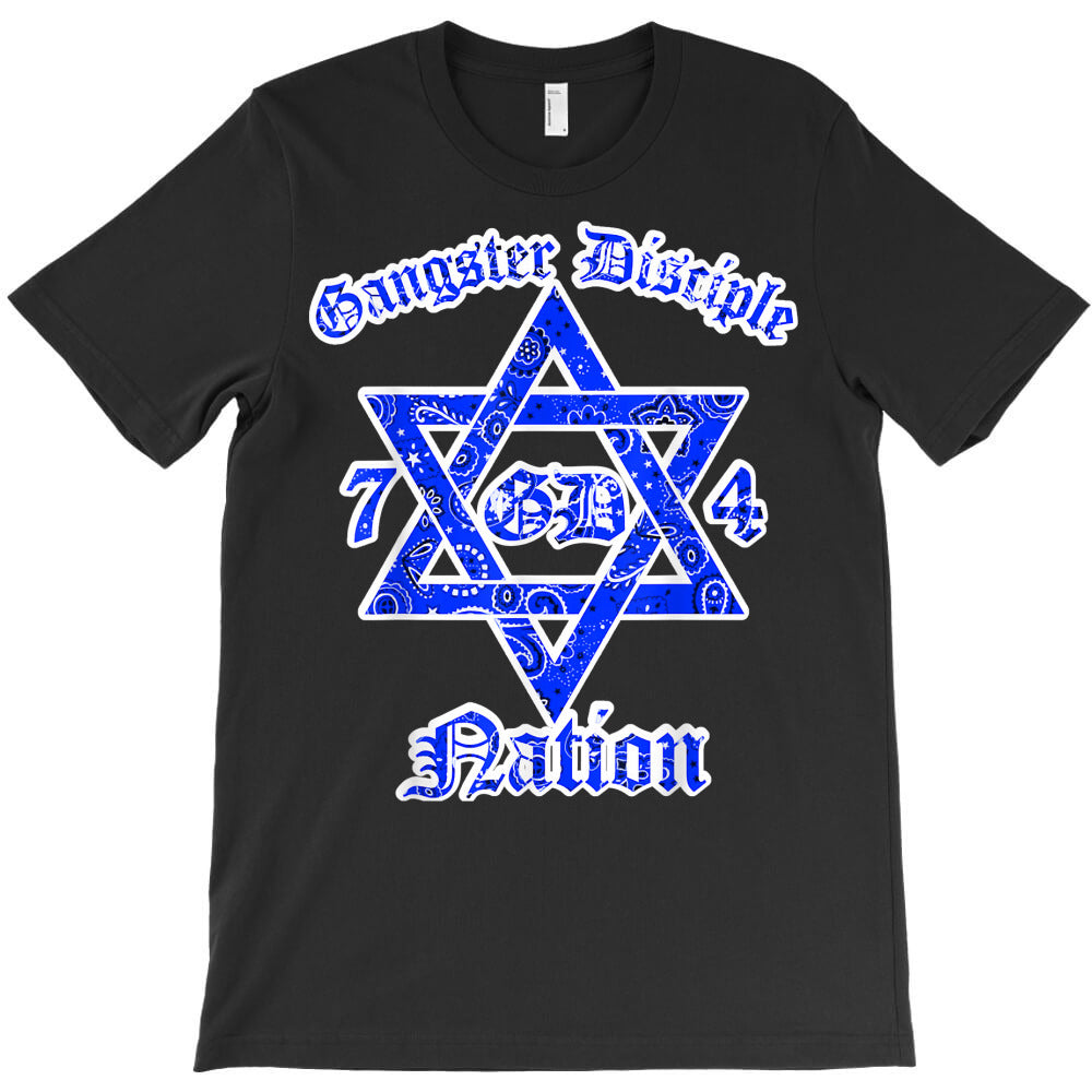 gangster disciple nation gd 74 t shirt T-Shirt