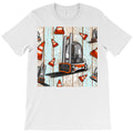 forklift seamless pattern T-Shirt
