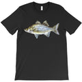 White Bass Fish Illustrations T-Shirt