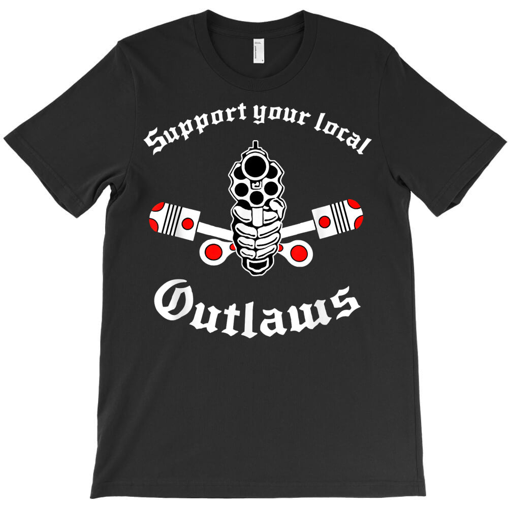 outlaw mc support t shirt T-Shirt