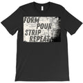 vintage form pour strip repeat concrete worker t shirt T-Shirt