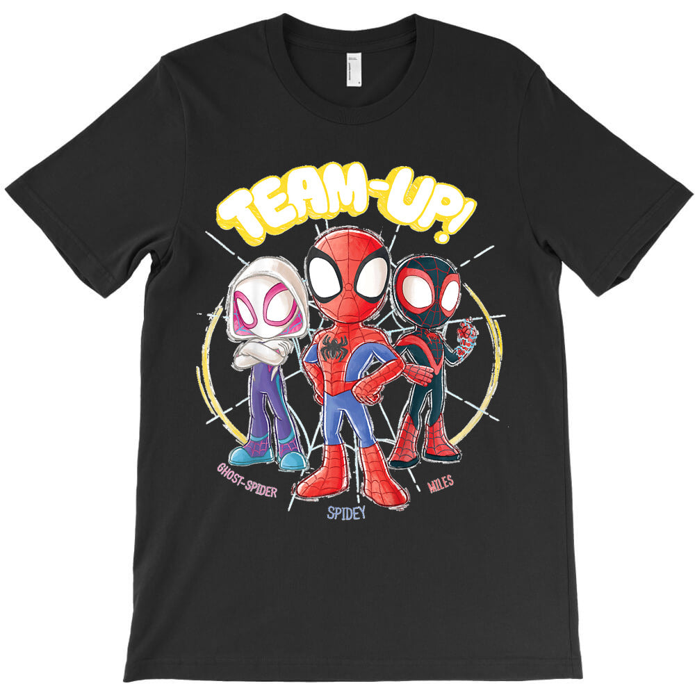 Kids Spidey and His Amazing Friends Team Up! T-Shirt