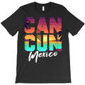cancun mexico sunset mexican beach summer vacation t shirt T-Shirt