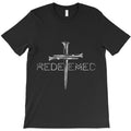 Redeemed Christian Bible Verse, Cross Follower Christian Tee Funny Men T-Shirt