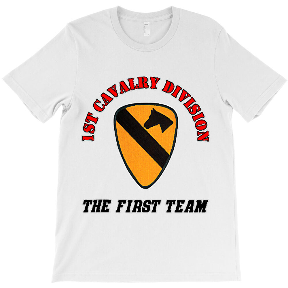 first team for army veterans of 1st cav div T-Shirt