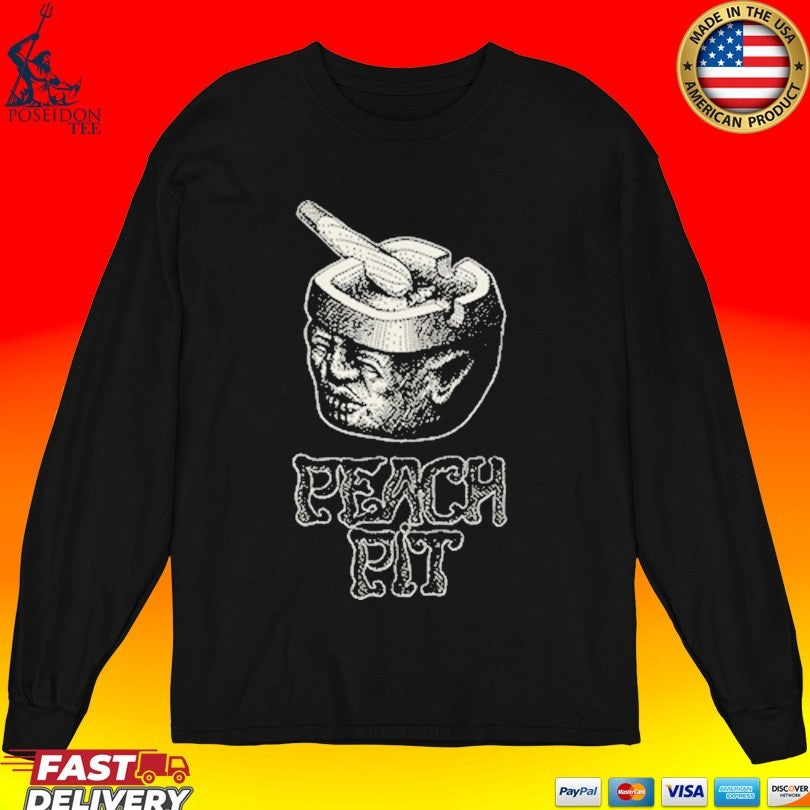 Peach Pit Stoned Head T-shirt