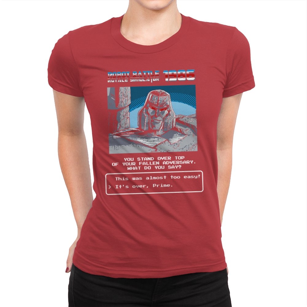 Robot Battle Royale Simulator 1986 Exclusive