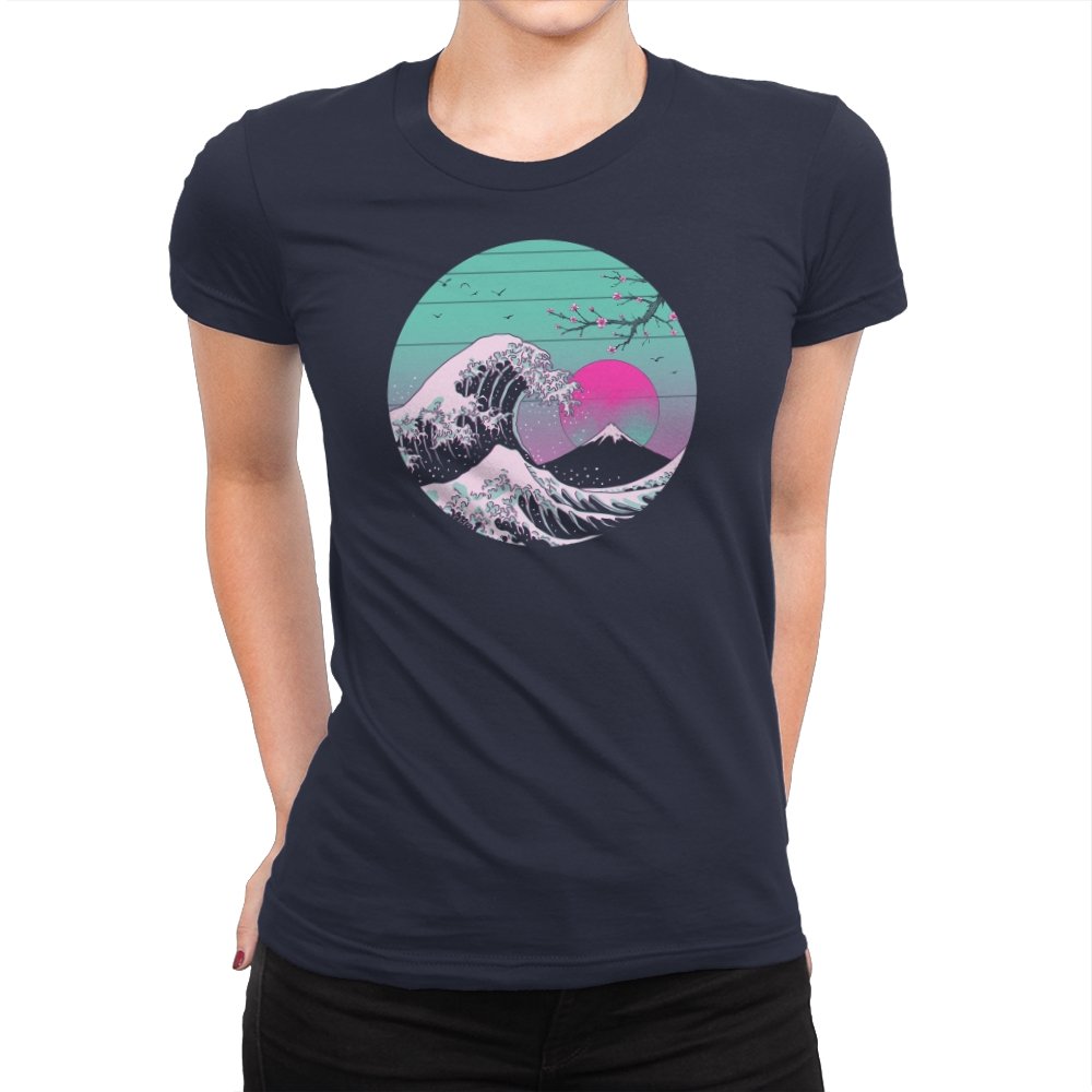 The Great Wave Vapor Aesthetics
