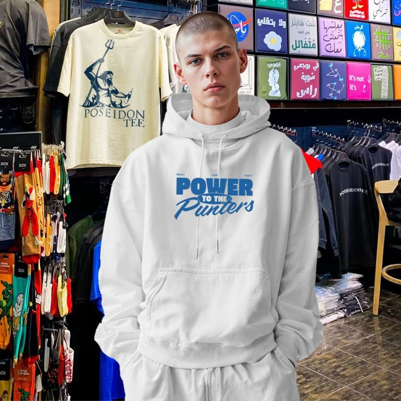 Punters Politics Power To The Punters Policy Over Party T-shirt
