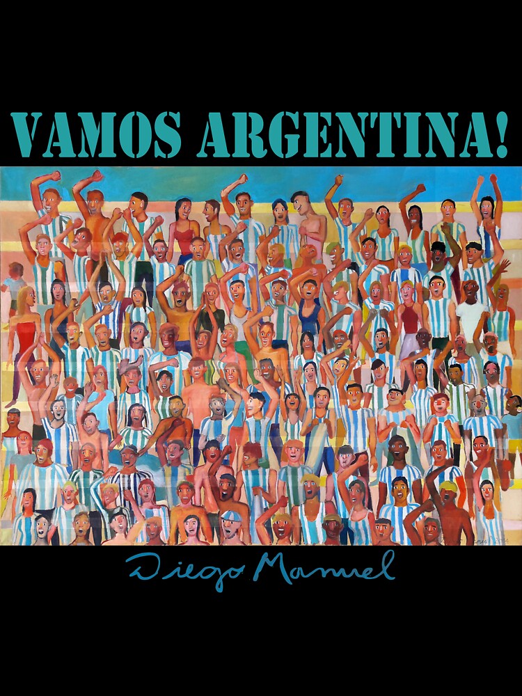 Vamos Argentina! by Diego Manuel Rodriguez