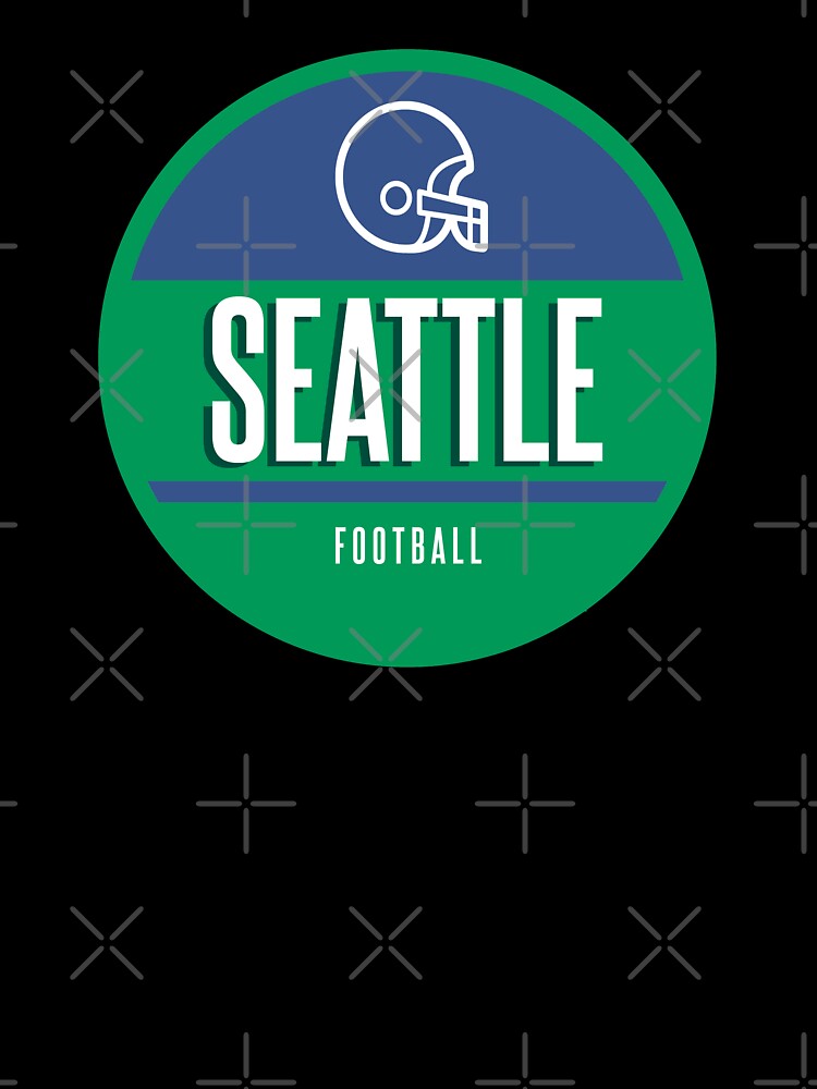 Seattle retro football by BVHstudio